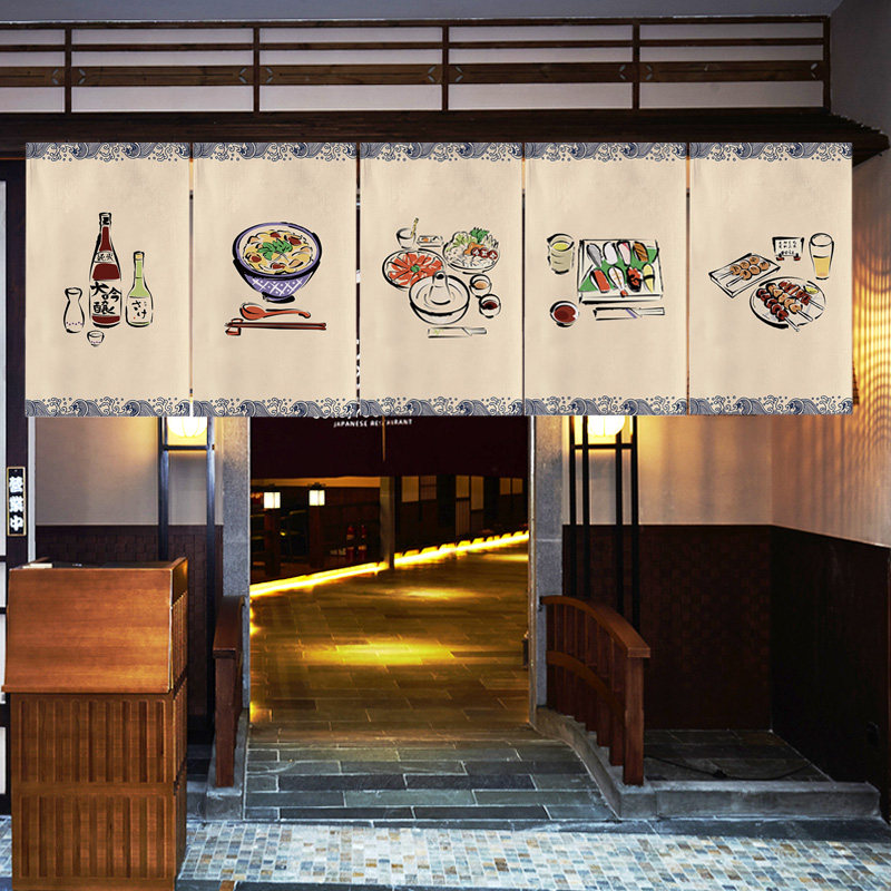 Interior Design Japan - Cortina Noren Tradicional VIKAMA, Separador de