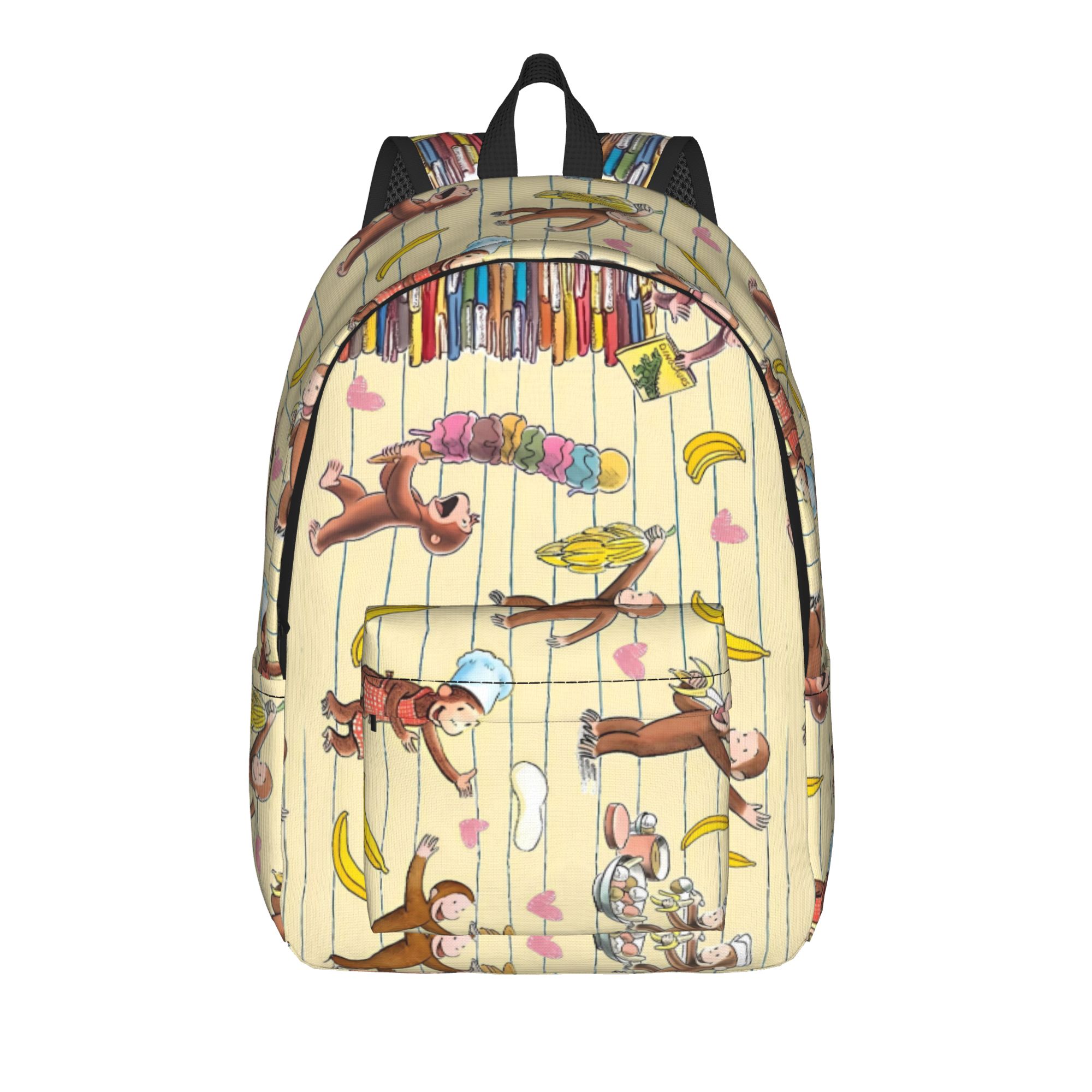 Interior Design University - Mochila C-Curious George para Adolescentes, Mochilas