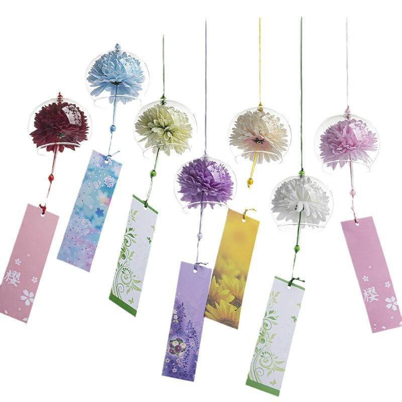 Interior Design Japan - Campana de viento de cristal de