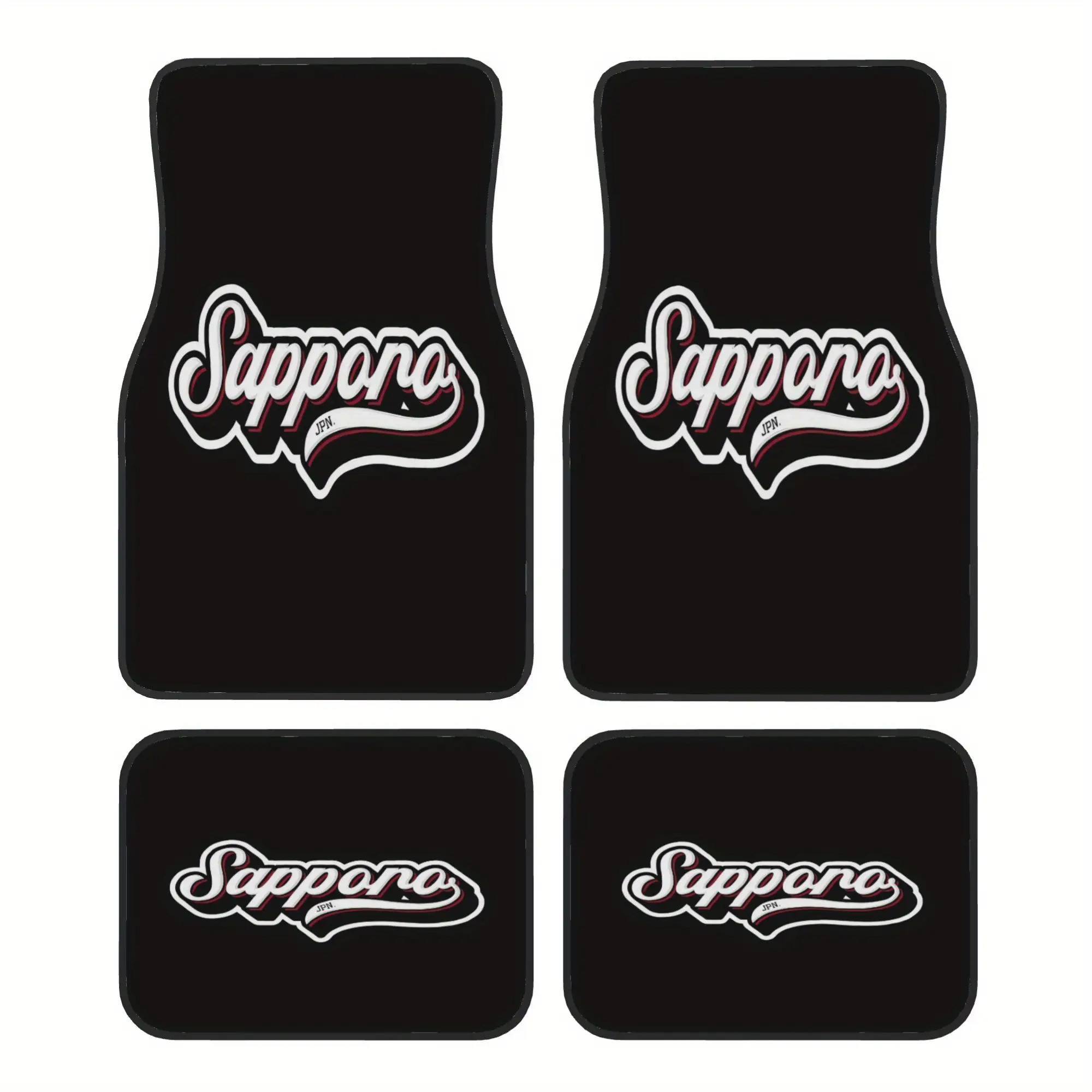 4 alfombrillas para coche Sapp - Interior Design Japan reseña y precio