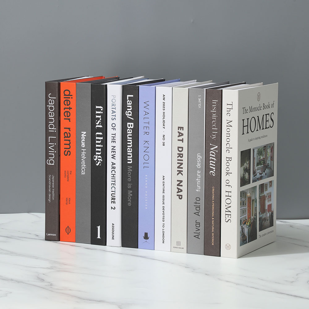 Libros falsos de moda para dec - Interior Design Book reseña y precio