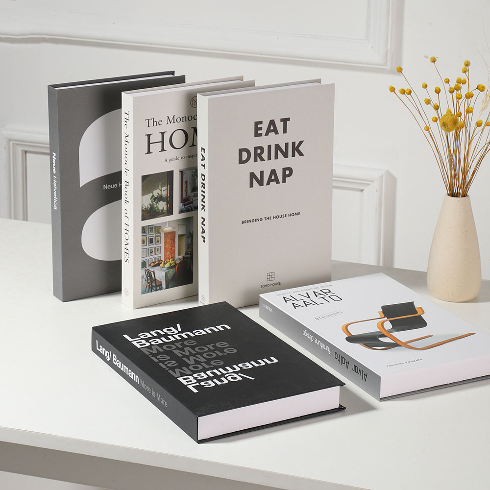 Libros falsos de moda para dec - Interior Design Book reseña y precio