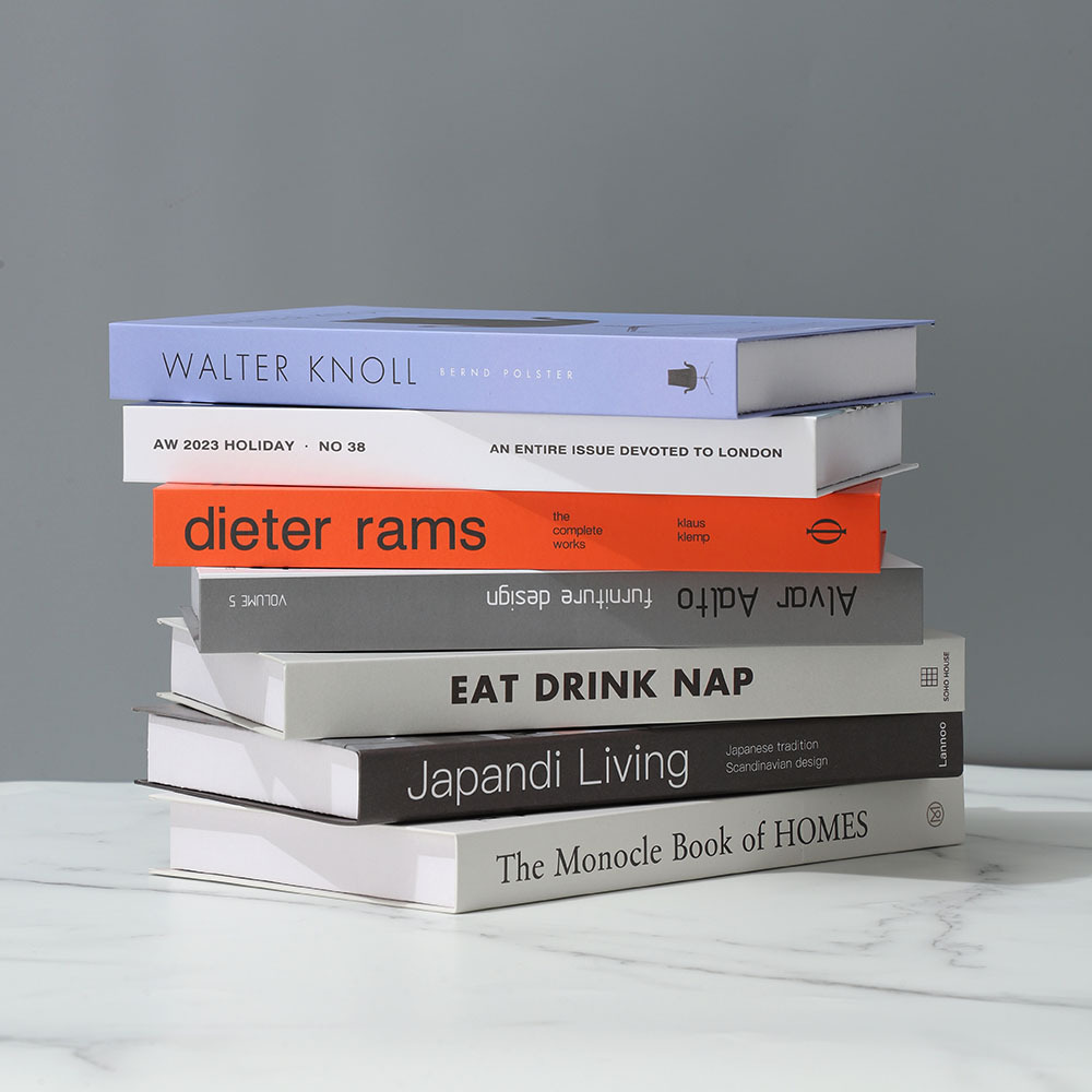 Libros falsos de moda para dec - Interior Design Book reseña y precio