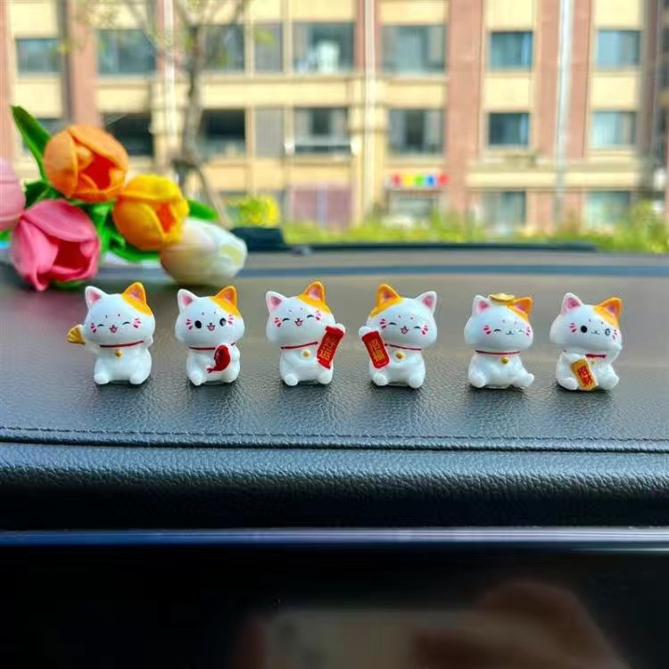 Adornos de gato de la suerte j - Interior Design Japan reseña y precio
