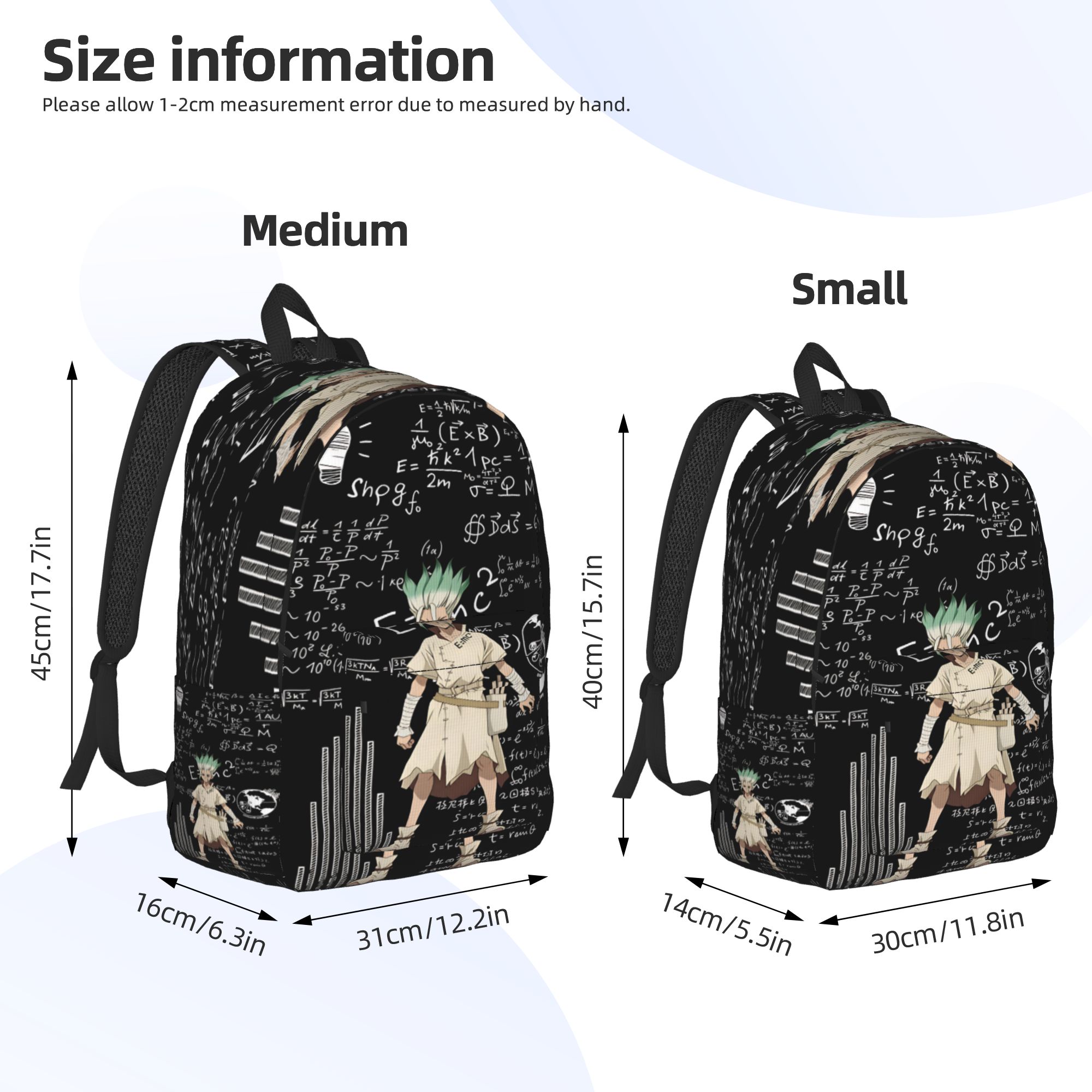 Mochila Senku Ishigami, mochil - Interior Design University reseña y precio