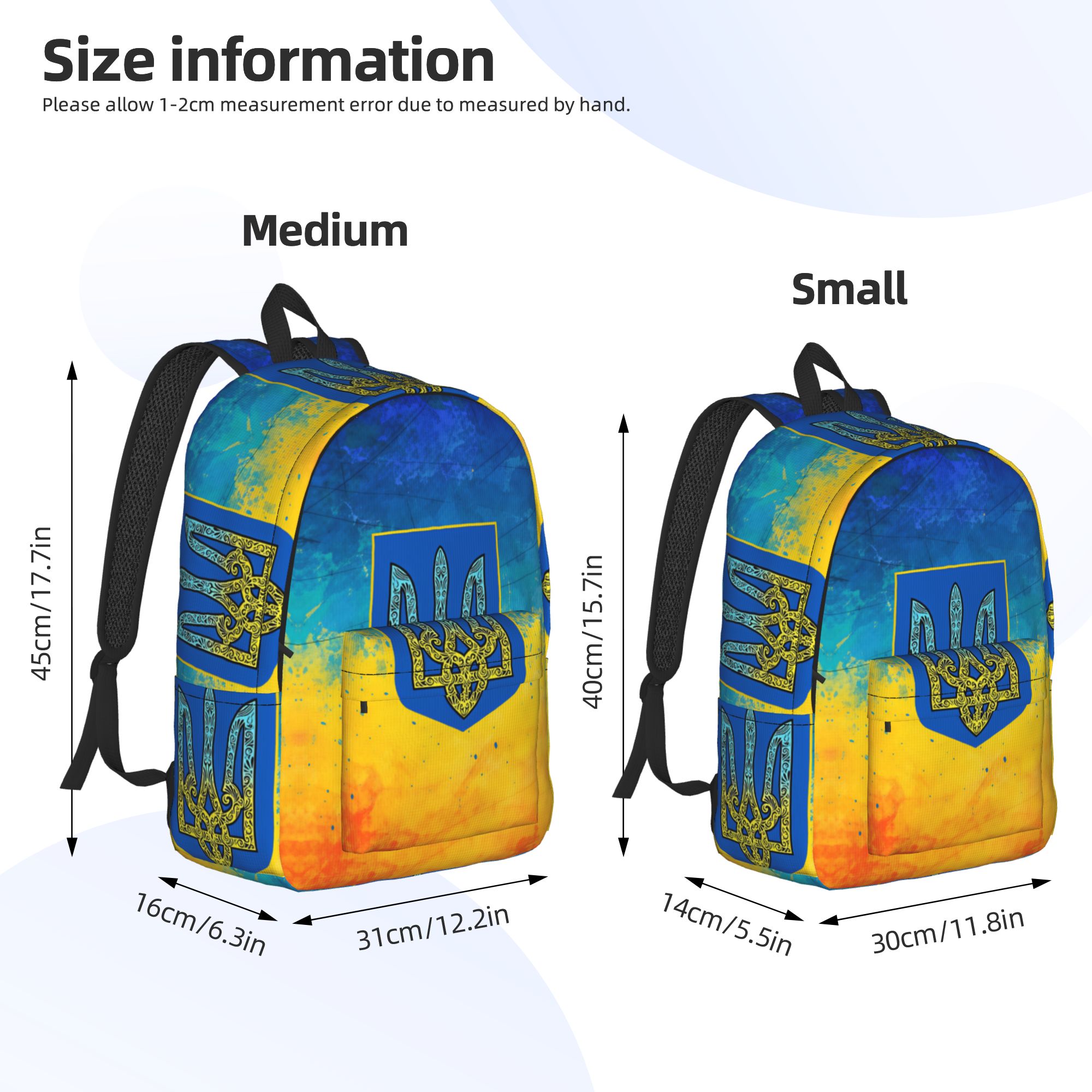 Mochila con emblema tricolor u - Interior Design University reseña y precio