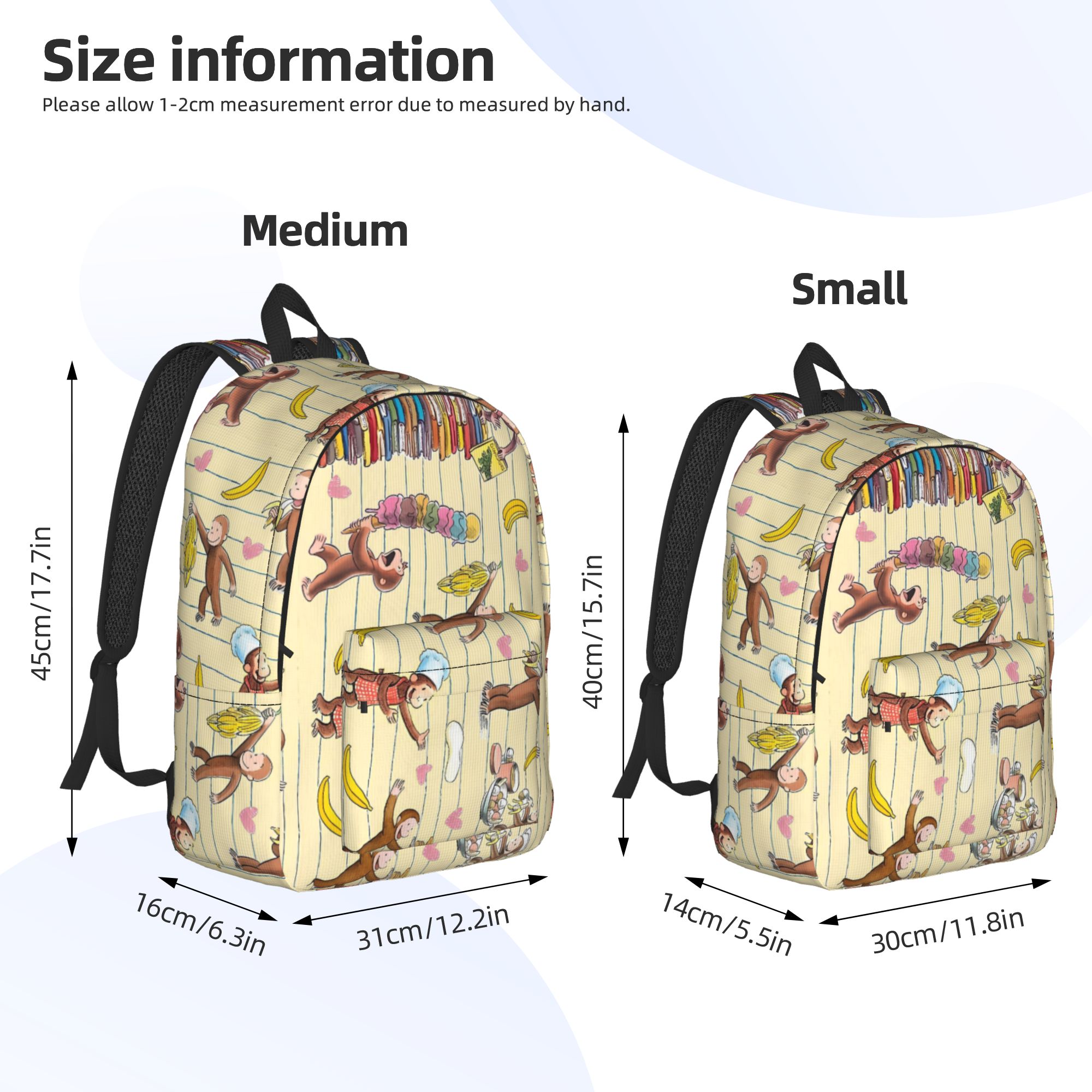 Mochila C-Curious George para  - Interior Design University reseña y precio