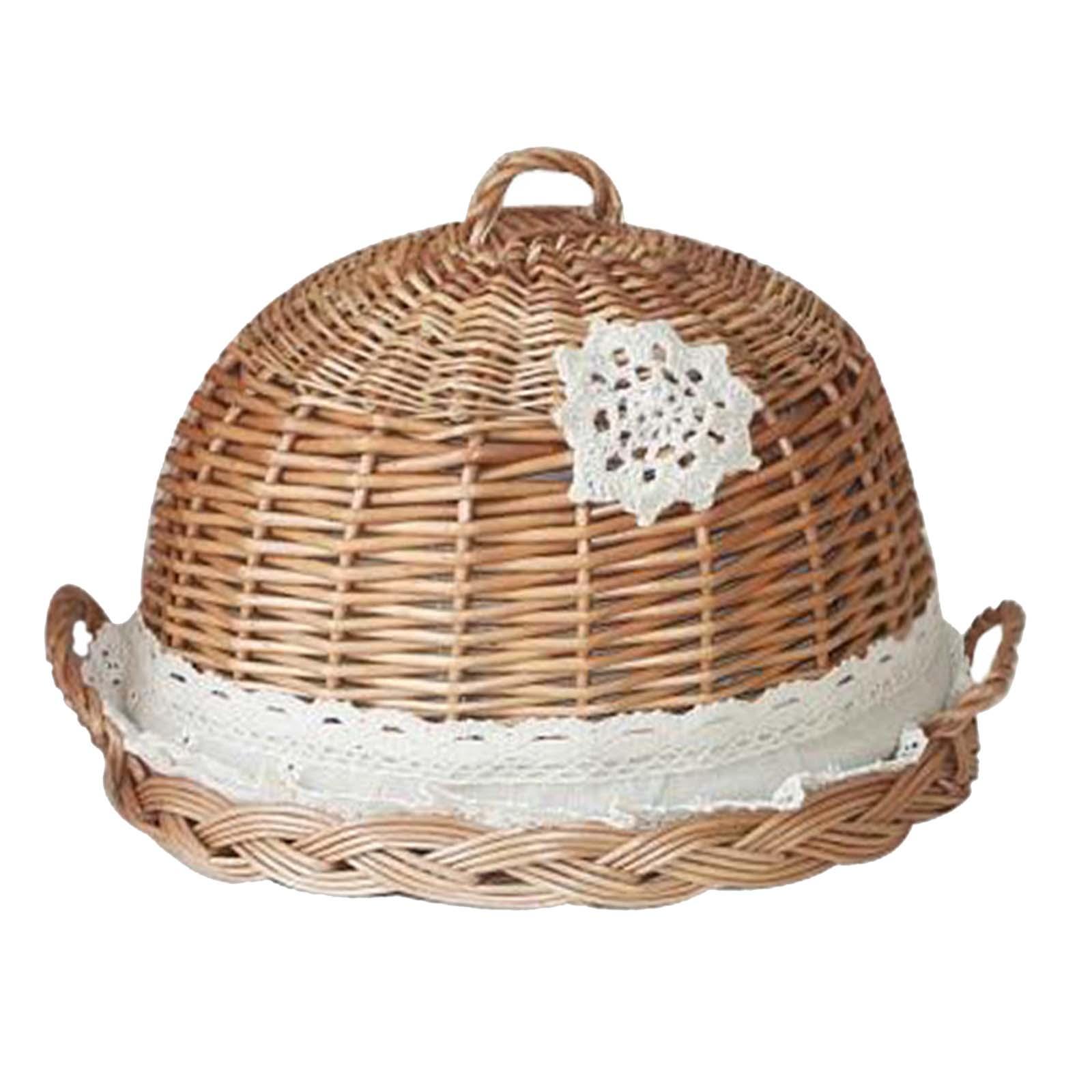 Tapa de Cúpula para Alimentos  - Rattan Tray Handle reseña y precio