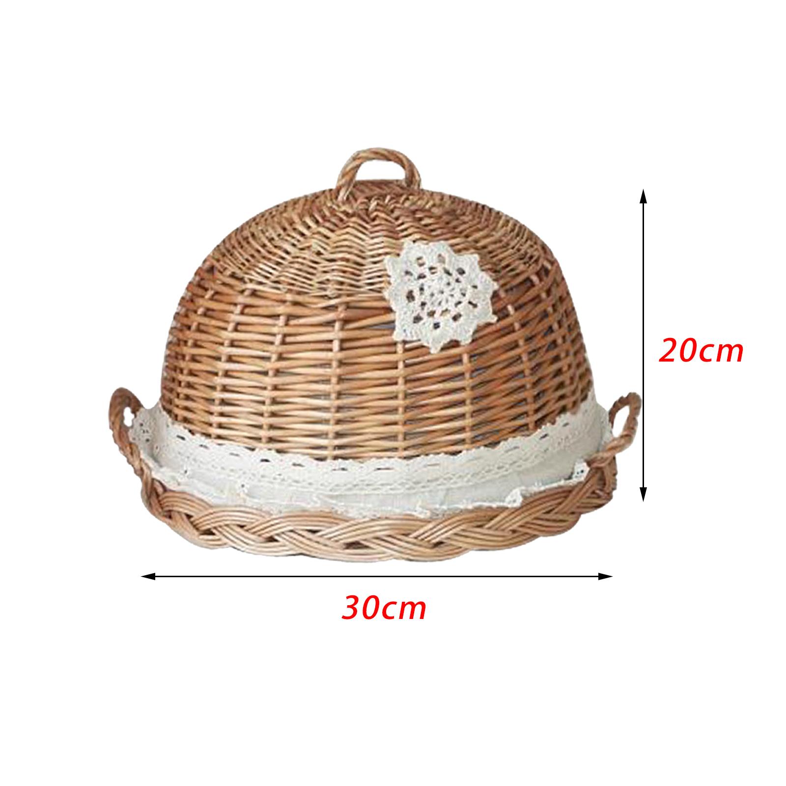 Tapa de Cúpula para Alimentos  - Rattan Tray Handle reseña y precio