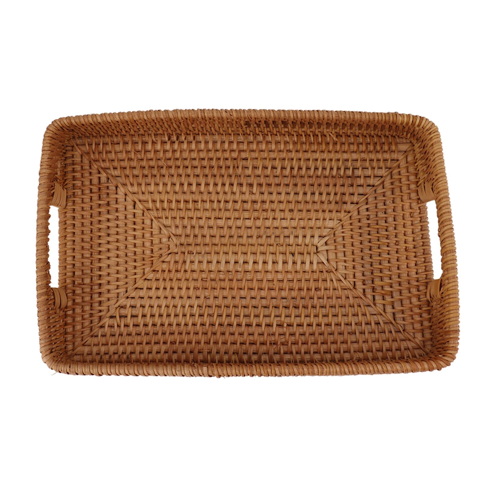 Cesta de Servicio E5 con Asas, - Rattan Tray Handle reseña y precio