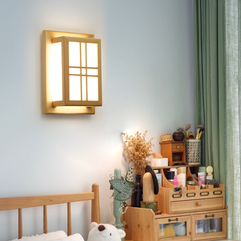 Lámpara de pared de estilo jap - Interior Design Japan reseña y precio
