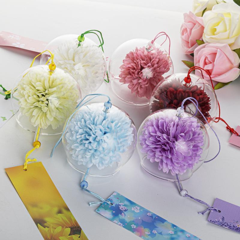 Campana de viento de cristal d - Interior Design Japan reseña y precio
