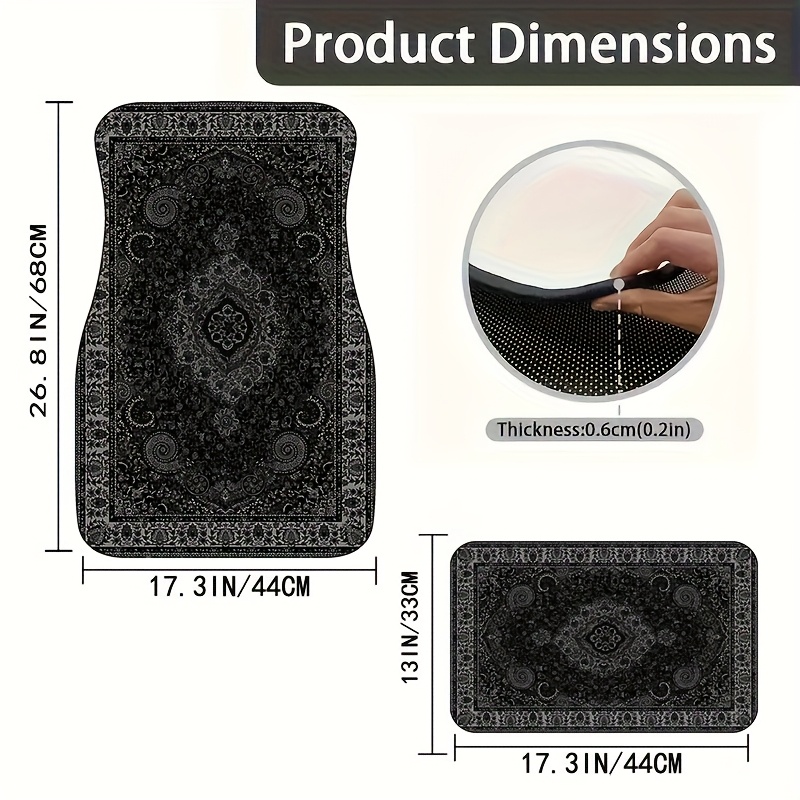 Alfombrillas de coche, diseño  - Interior Design Co reseña y precio