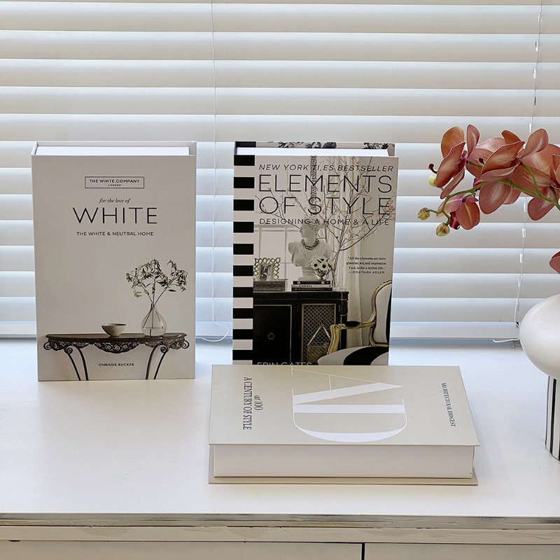Adorno de libros falsos simple - Interior Design Book reseña y precio