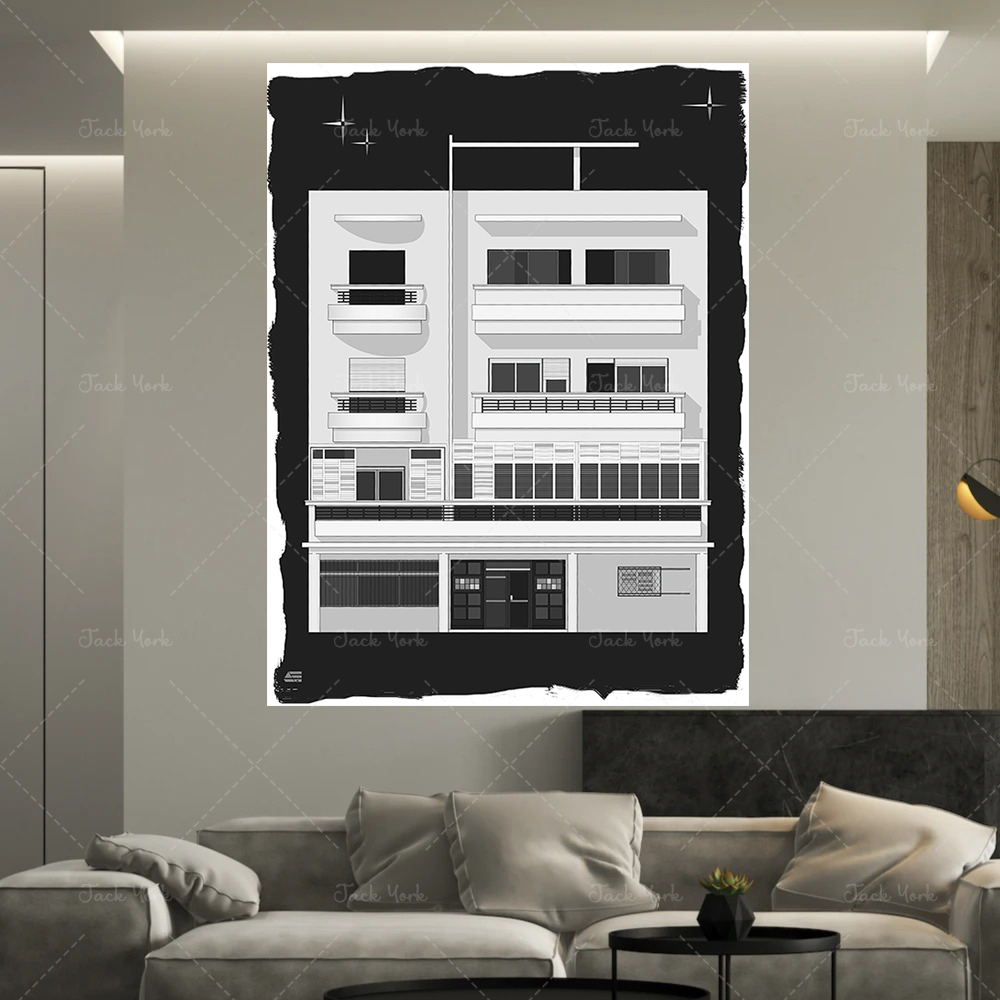 Bauhaus Tel Aviv impresión | M - Interior Design York reseña y precio
