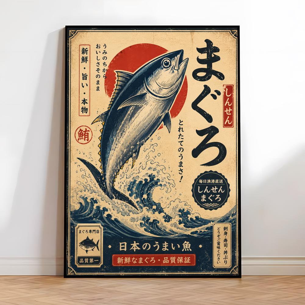 Póster de Lona Decorativo Vint - Interior Design Japan reseña y precio